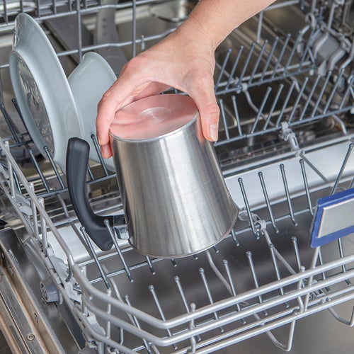 BEEM Milchaufschäumer Milk Swirl 200ml 650W Edelstahl/schwarz