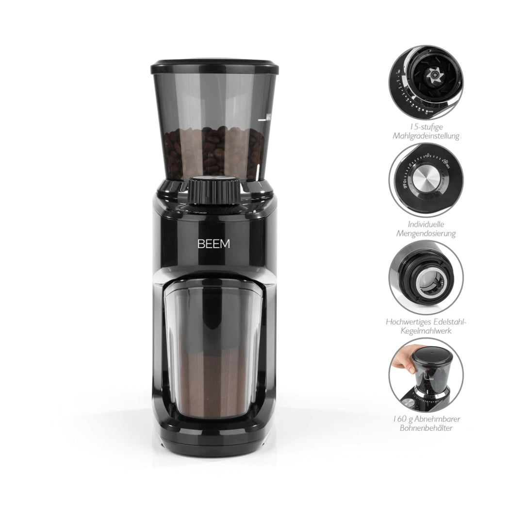 GRIND-INTENSE Elektrische Kaffeemühle - 160 g