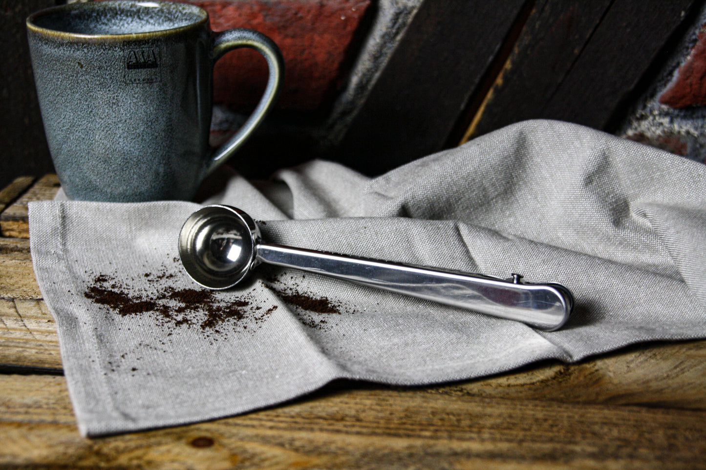 Kaffeelöffel mit Klammer