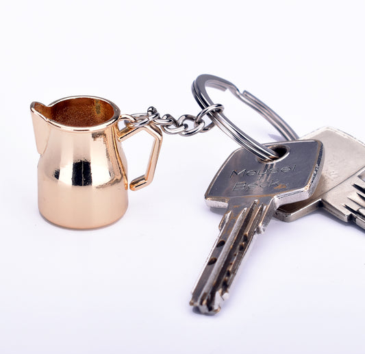 Schlüsselanhänger Milk Pitcher Gold