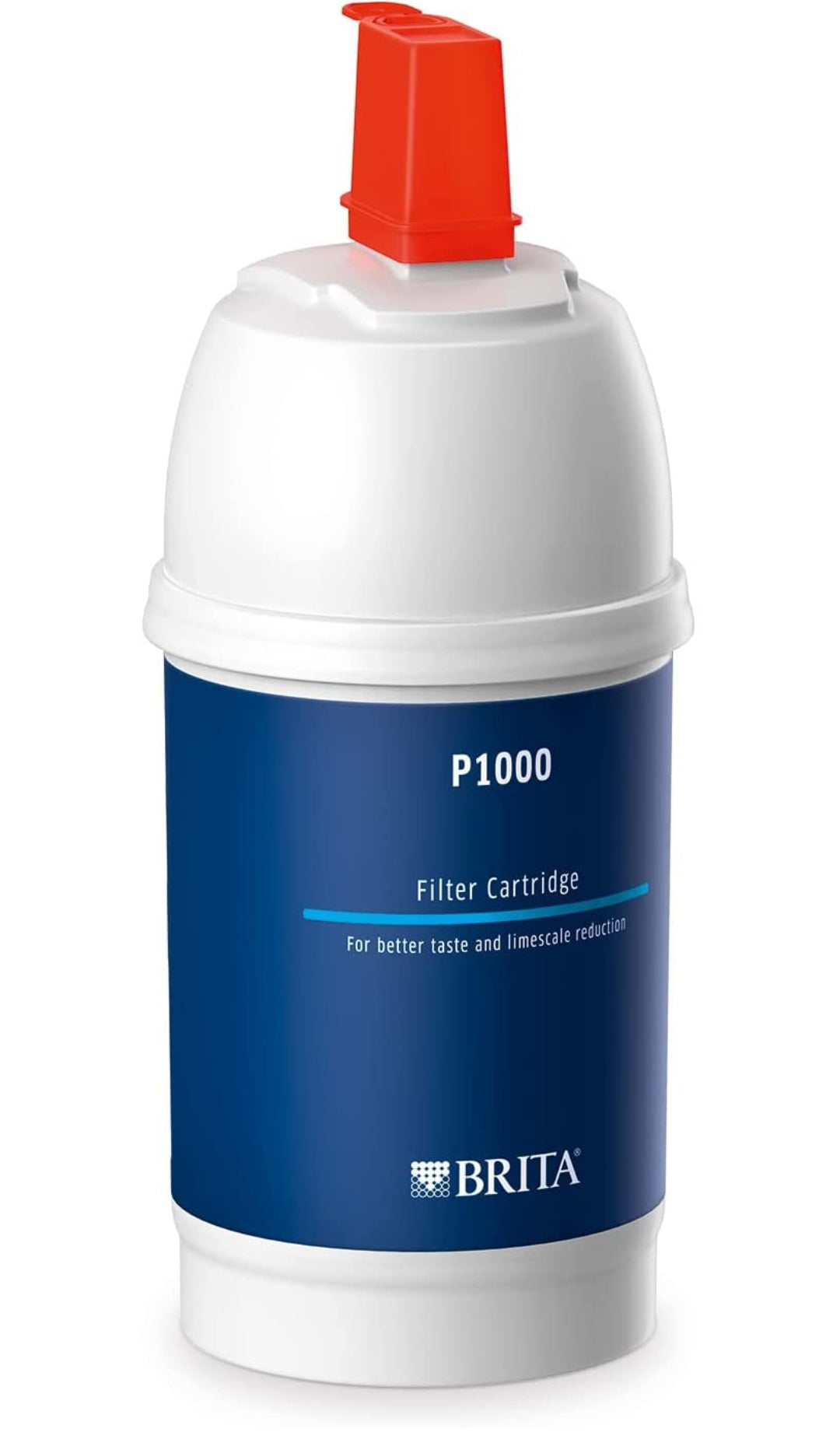 BRITA Filterkartusche P1000 – Filter für BRITA Armaturen zur Reduzierung von Kalk, Chlor & geschmacksstörenden Stoffen im Leitungswasser