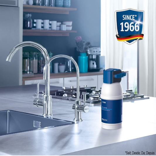 BRITA Filterkartusche P1000 – Filter für BRITA Armaturen zur Reduzierung von Kalk, Chlor & geschmacksstörenden Stoffen im Leitungswasser
