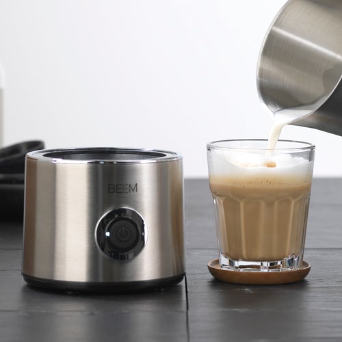 BEEM Milchaufschäumer Milk Swirl 200ml 650W Edelstahl/schwarz