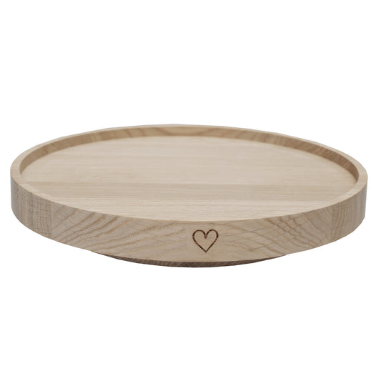 Drehteller aus Eiche